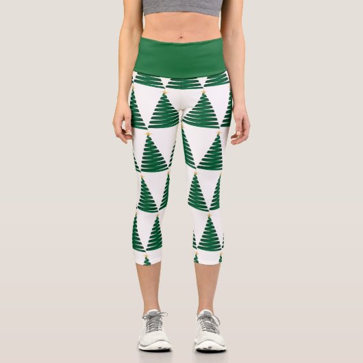 christmas tree capris leggings (Vorderseite)