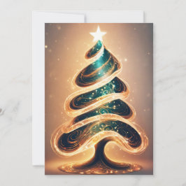 CHRISTMAS TREE CARD EINLADUNG