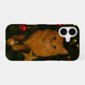 Christmas Tree Cat iPhone 16 Case iPhone 16 Hülle (Rückseite (Horizontal))