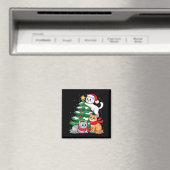 Christmas Tree Cats Xmas Magnet (In Situ (Geschirrspüler))