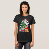 Christmas Tree Cats Xmas  T-Shirt (Vorne ganz)
