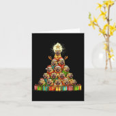 Christmas Tree Chinese Shar-pei Shar Pei Karte (Gelbe Blume)