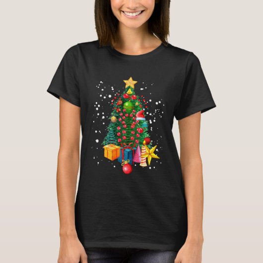 Christmas Tree Christmas Pyjamas  2 T-Shirt (Vorderseite)