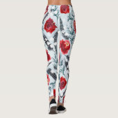 Christmas Tree Clip Art Leggings (Rückseite)