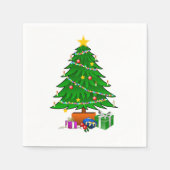 Christmas Tree Cocktail Napkin Serviette (Vorderseite)