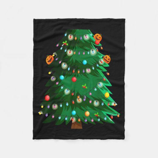 Christmas Tree Costume Idea For Adults & Chris Fleecedecke (Vorderseite)