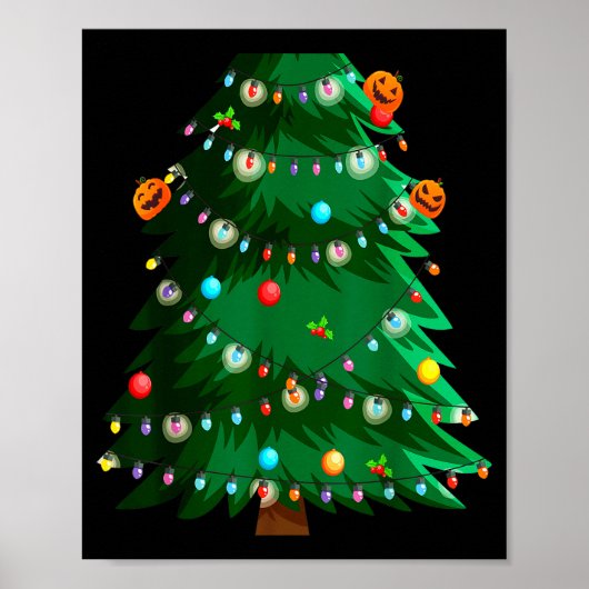 Christmas Tree Costume Idea For Adults &amp; Chris Poster (Vorne)