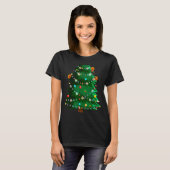 Christmas Tree Costume Idea For Adults & Chris T-Shirt (Vorne ganz)