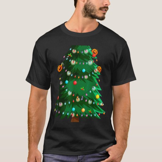 Christmas Tree Costume Idea For Adults & Chris T-Shirt (Vorderseite)