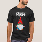 Christmas Tree Cute Gnomes Family Matching Novelty T-Shirt (Vorderseite)