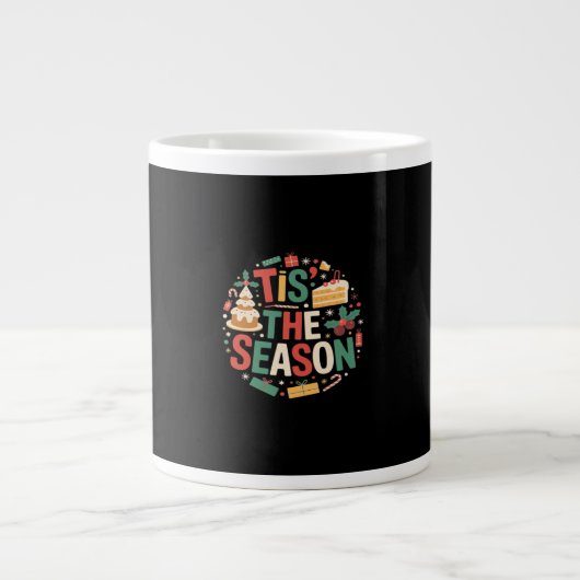Christmas Tree Cute - Tis The Season Jumbo-Tasse (Vorderseite)