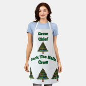 Christmas Tree Deck the Halls Crew Chief Schürze (Getragen)