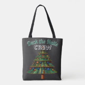Christmas Tree Deck the Halls Crew Tasche (Rückseite)