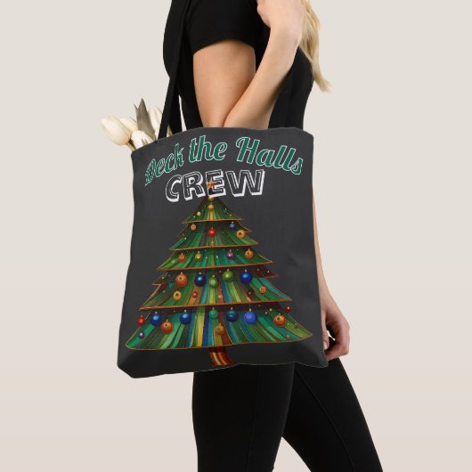 Christmas Tree Deck the Halls Crew Tasche (Von Nahem)
