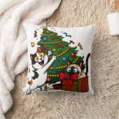 Christmas Tree Decorating Kissen (Decke)