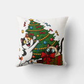 Christmas Tree Decorating Kissen (Rückseite)