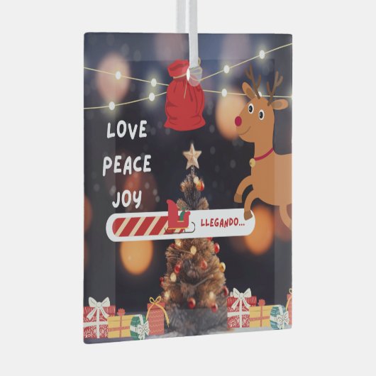 Christmas tree decorations ornament aus glas (Vorderseite Rechts)