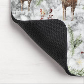 Christmas Tree Dot Art Mousepad (Ecke)