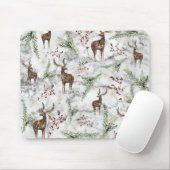 Christmas Tree Dot Art Mousepad (Mit Mouse)