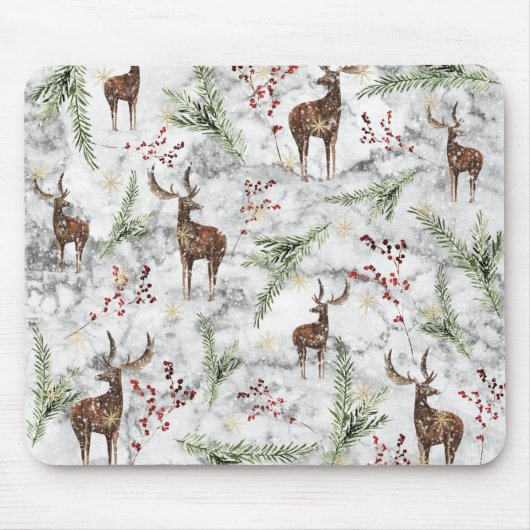 Christmas Tree Dot Art Mousepad (Vorne)