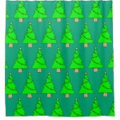 Christmas Tree Duschvorhang (Vorderseite)