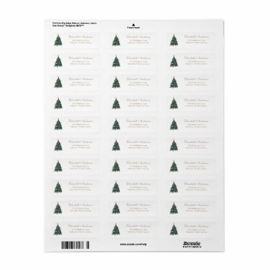 Christmas tree Elegant Address (Vorne)