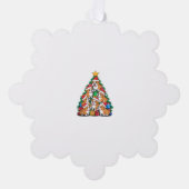 Christmas Tree English Bulldog Bulldogs Ornament Karte (Vorderseite)