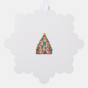 Christmas Tree English Bulldog Bulldogs Ornament Karte