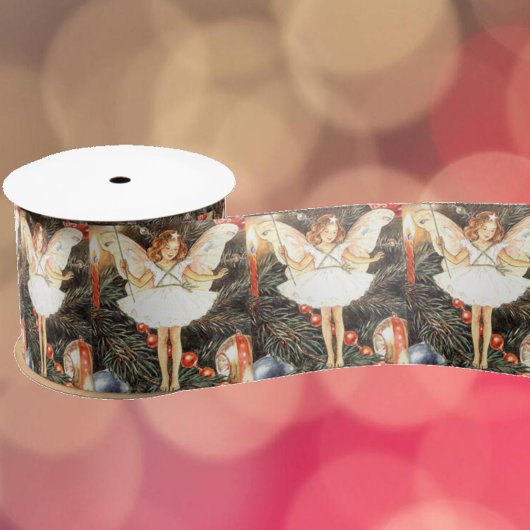 Christmas Tree Fairy Satinband