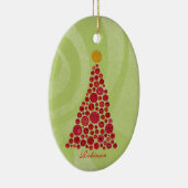 Christmas Tree Family Name Ornament Keepsake (Rechts)