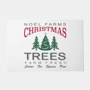 CHRISTMAS TREE FARM FUßMATTE
