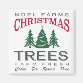 CHRISTMAS TREE FARM MAGNET (Vorne)