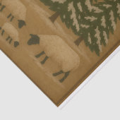 Christmas Tree Farm Seidenpapier (Ausschnitt)