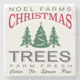 CHRISTMAS TREE FARM STEINUNTERSETZER