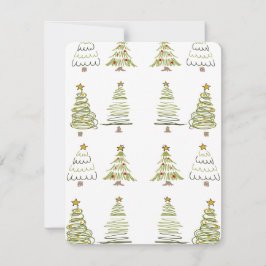 CHRISTMAS TREE FEIERTAGSKARTE