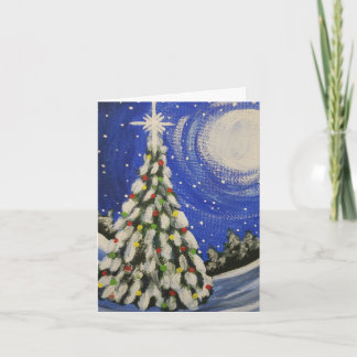 Christmas Tree Feiertagskarte