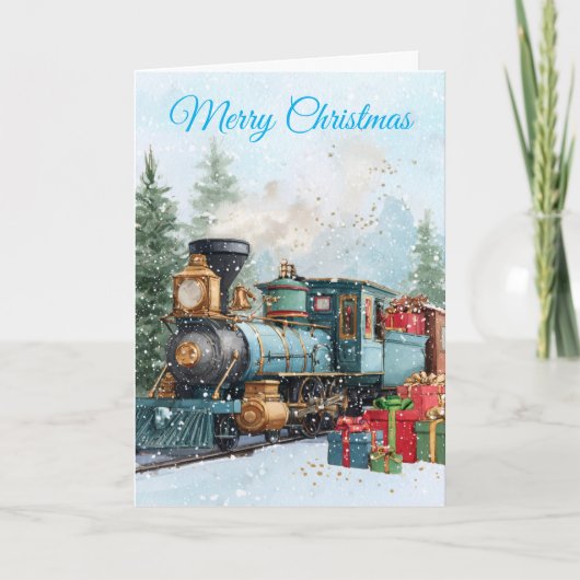 Christmas Tree Feiertagskarte (Vorderseite)