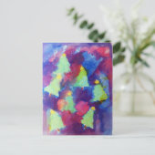 CHRISTMAS TREE FEIERTAGSPOSTKARTE (Stehend Vorderseite)