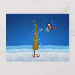 Christmas Tree Feiertagspostkarte