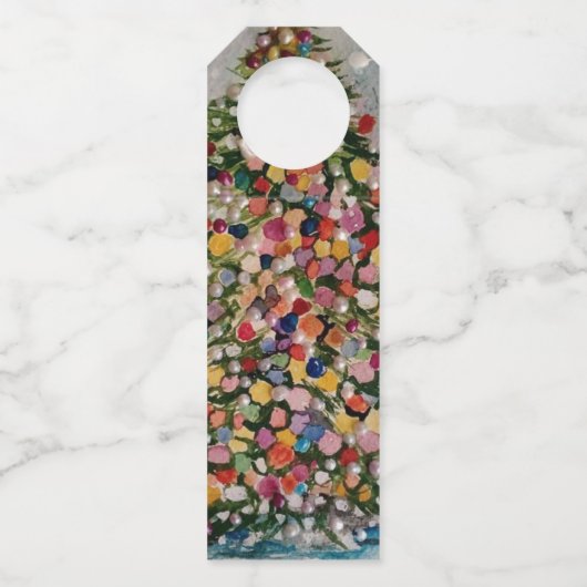 CHRISTMAS TREE FLASCHENANHÄNGER (Vorderseite)