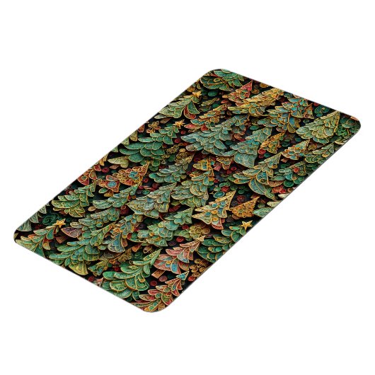 Christmas Tree Forest Whimsey Magnet (Linke Seite)