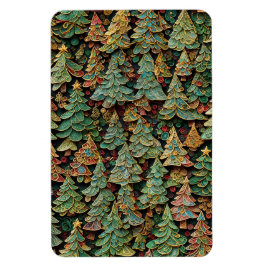 Christmas Tree Forest Whimsey Magnet