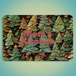 Christmas Tree Forest Whimsey Magnet