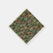 Christmas Tree Forest Whimsey Serviette (Ecke)