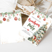 Christmas Tree Friendsmas Party Einladung