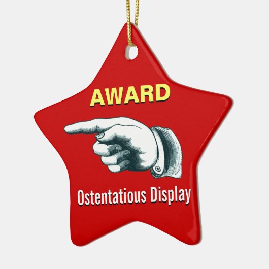 Christmas Tree Gag Gift Keramik Ornament (Links)