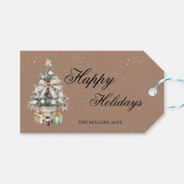 Christmas Tree Geschenkanhänger