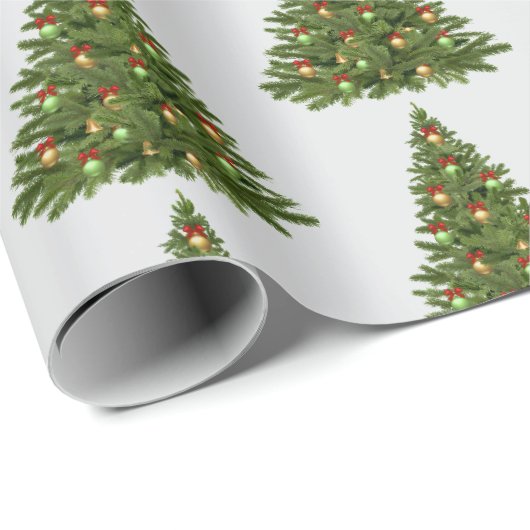 Christmas Tree Geschenkpapier (Rolleneckpunkt)
