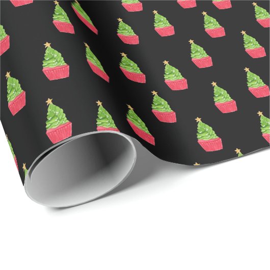 Christmas Tree Geschenkpapier (Rolleneckpunkt)
