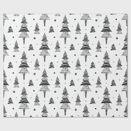Christmas tree   geschenkpapier (Flach)